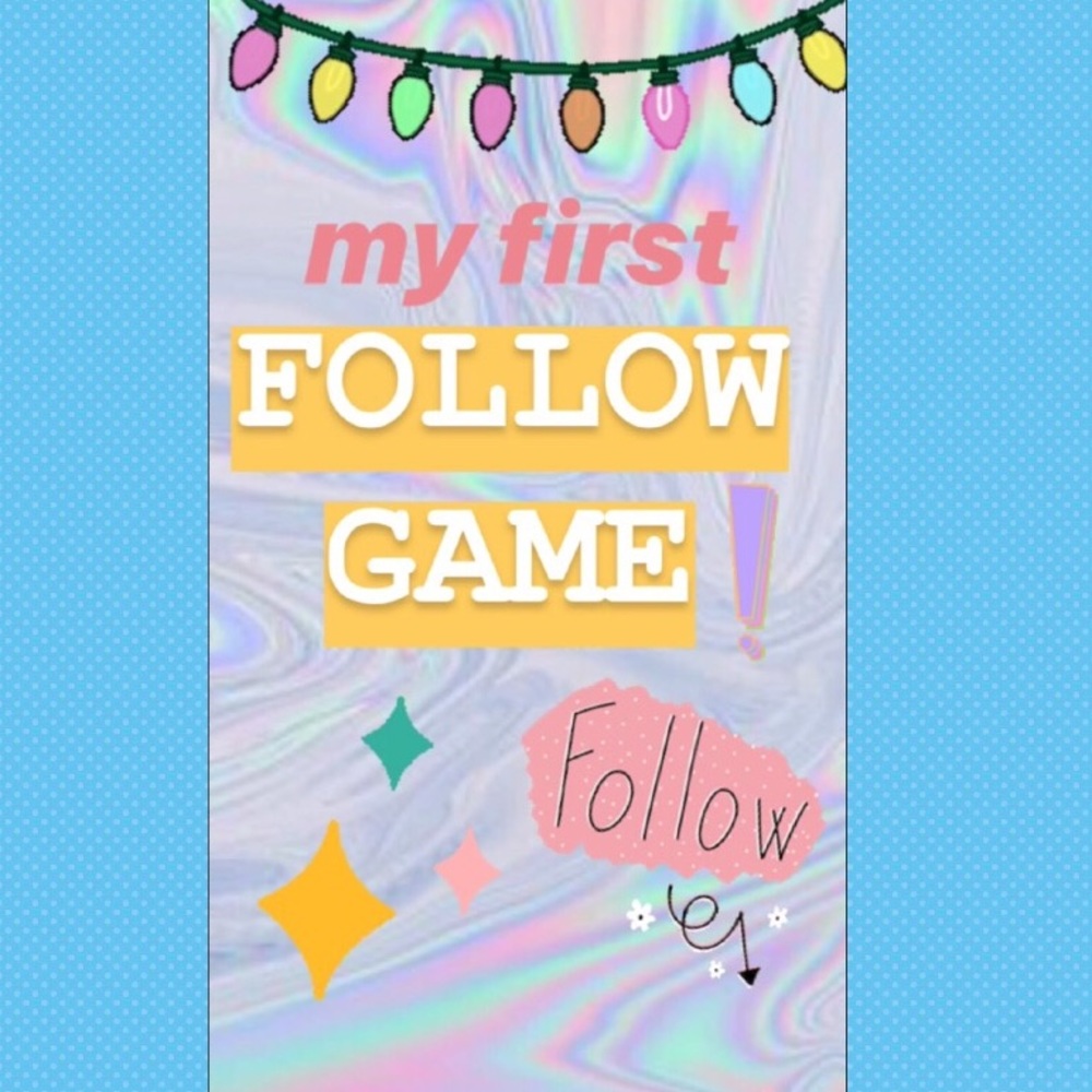 FOLLOW GAME ✨✨ like and share!
